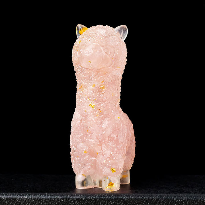 Decoración con piedras preciosas de alpaca y epoxi de cristal de Olivenorma