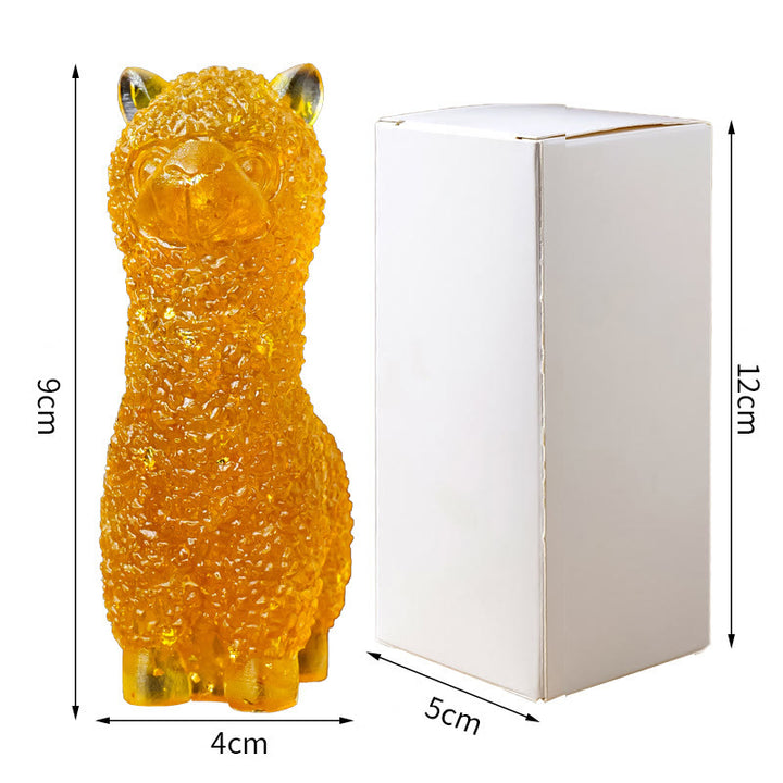 Decoración con piedras preciosas de alpaca y epoxi de cristal de Olivenorma
