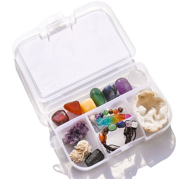 Caja de adornos con energía de cristal de Olivenorma