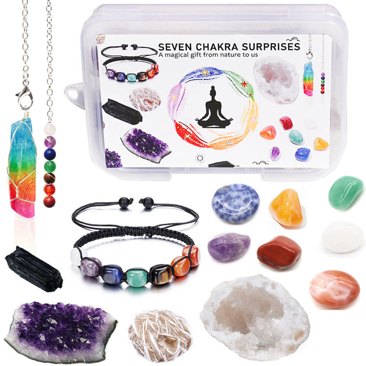 Caja de adornos con energía de cristal de Olivenorma