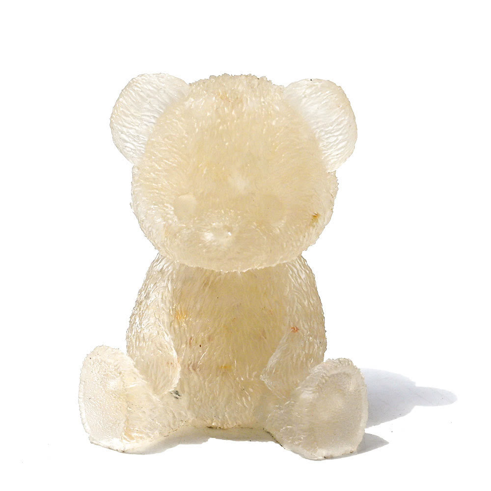 Decoración con piedras preciosas de oso de cristal epoxi de Olivenorma