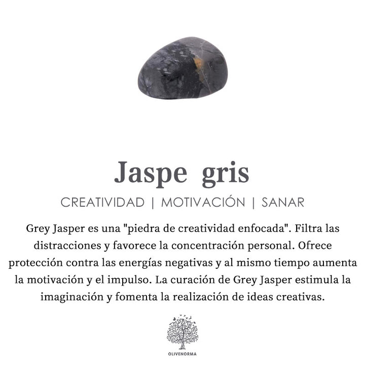 Collar de acero y titanio con cuentas de obsidiana y ojo de tigre para hombre de Olivenorma