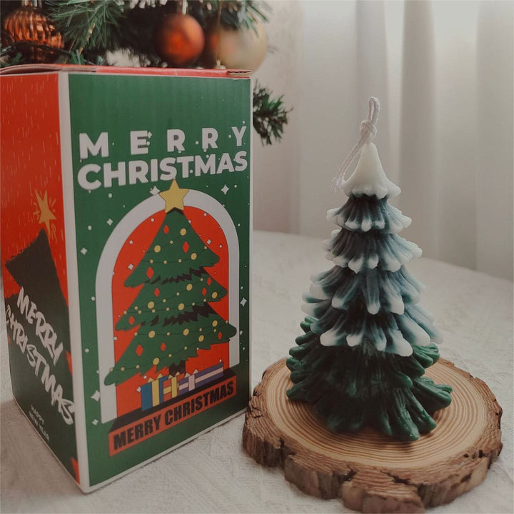 Vela de árbol de Navidad tallada de Olivenorma 