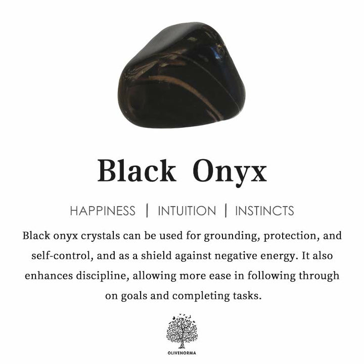 Tobillero con cuentas de caracol y estrella de mar de ónix negro y turquesa de Olivenorma