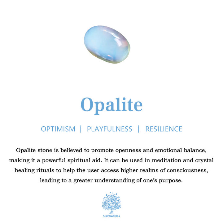 Pirámide de orgón de opalita con corte cubeba de Metatrón de Olivenorma