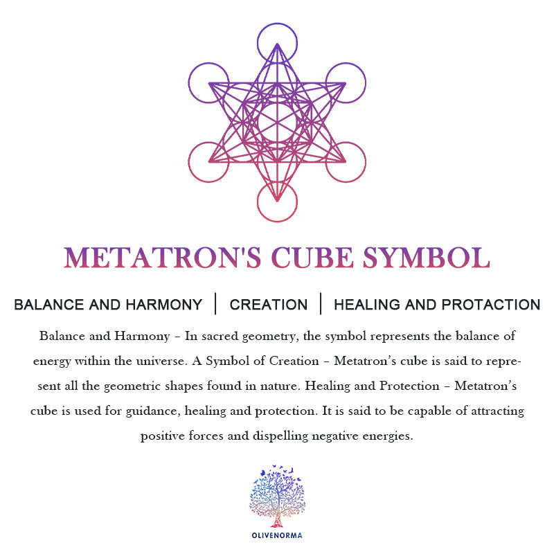 Pirámide de orgón de opalita con corte cubeba de Metatrón de Olivenorma