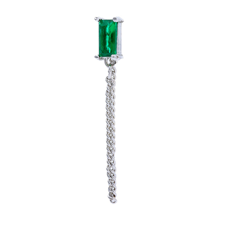 Pendientes de plata con circonitas de colores y animales bonitos de Olivenorma