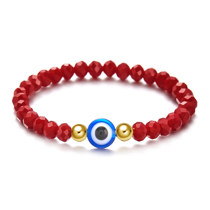 Pulsera de cuentas de ojo de tigre, obsidiana y hematita de Olivenorma