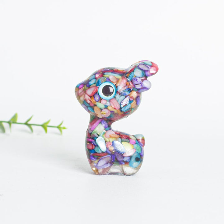 Grava de cristal epoxi Olivenorma con forma de cervatillo adorable