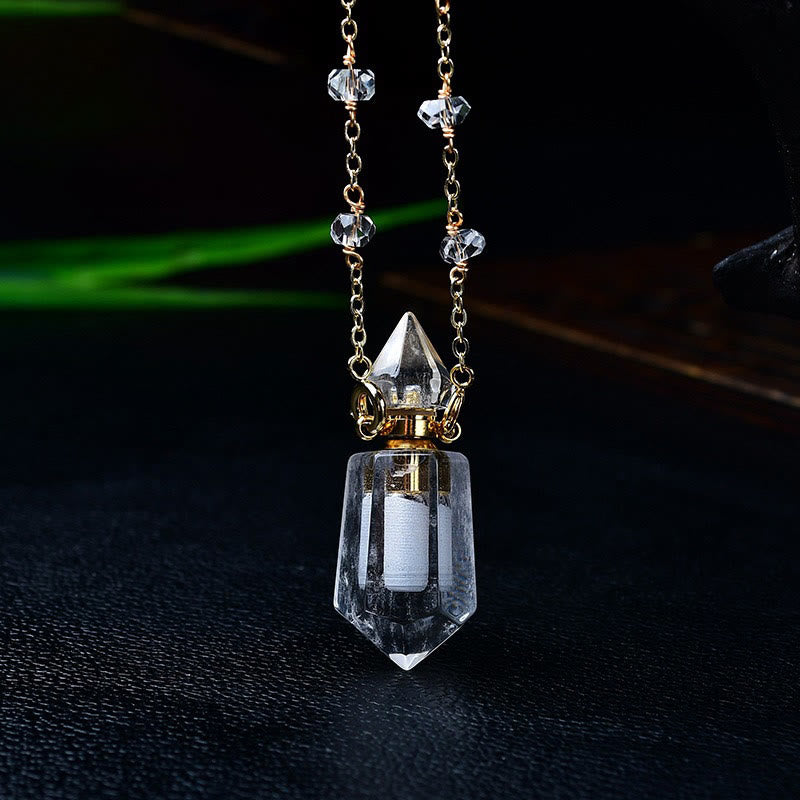 Collar con difusor de aceites esenciales de piedra natural Olivenorma