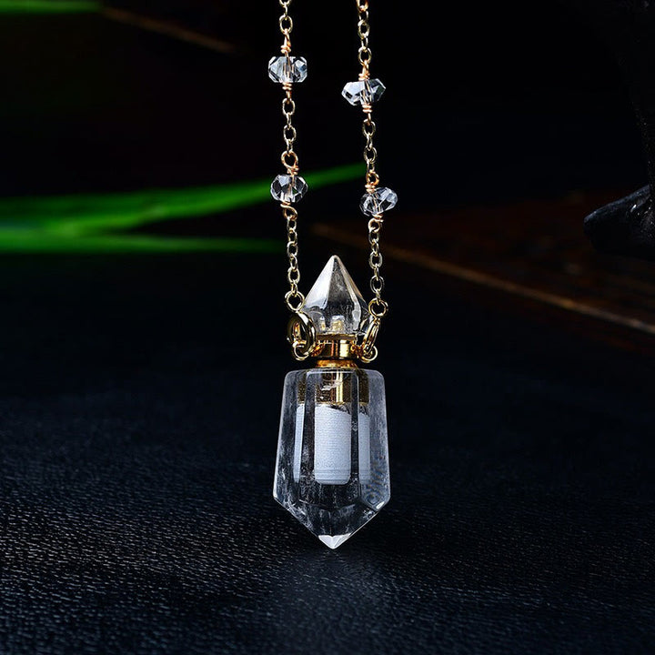 Collar con difusor de aceites esenciales de piedra natural Olivenorma