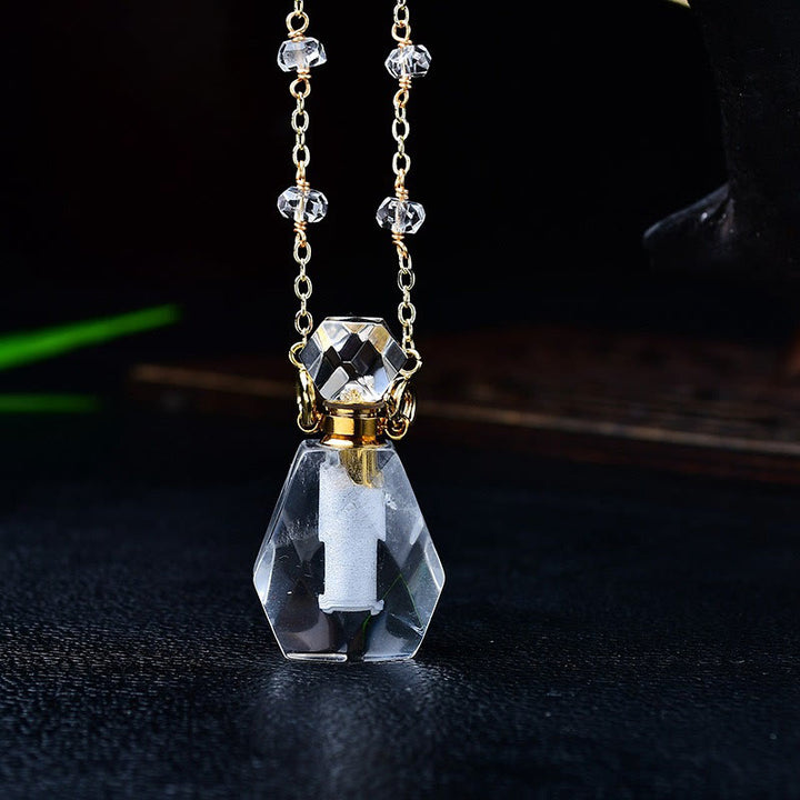 Collar con difusor de aceites esenciales de piedra natural Olivenorma