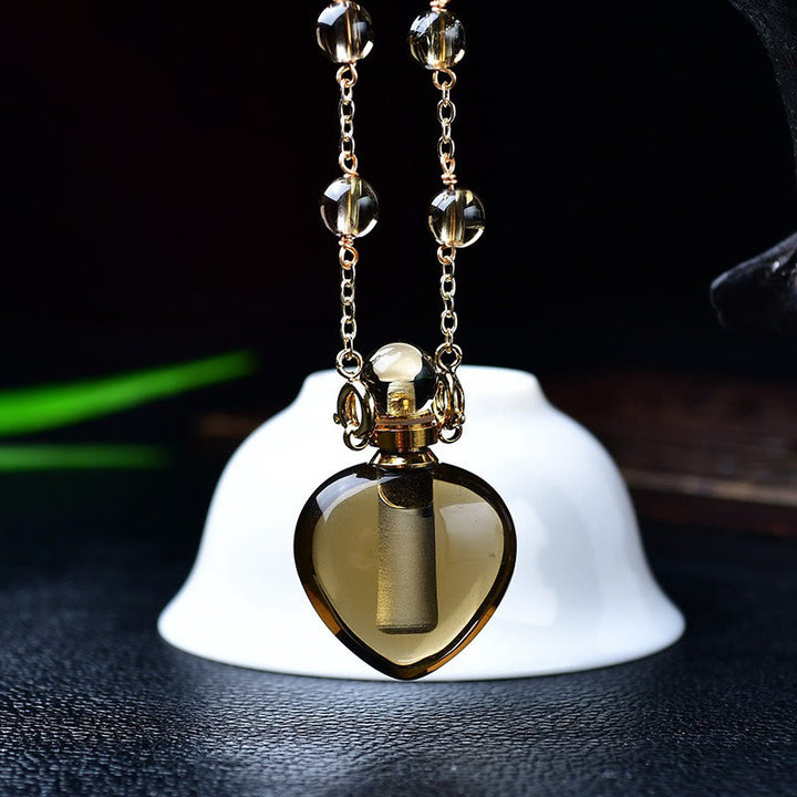 Collar con difusor de aceites esenciales de piedra natural Olivenorma