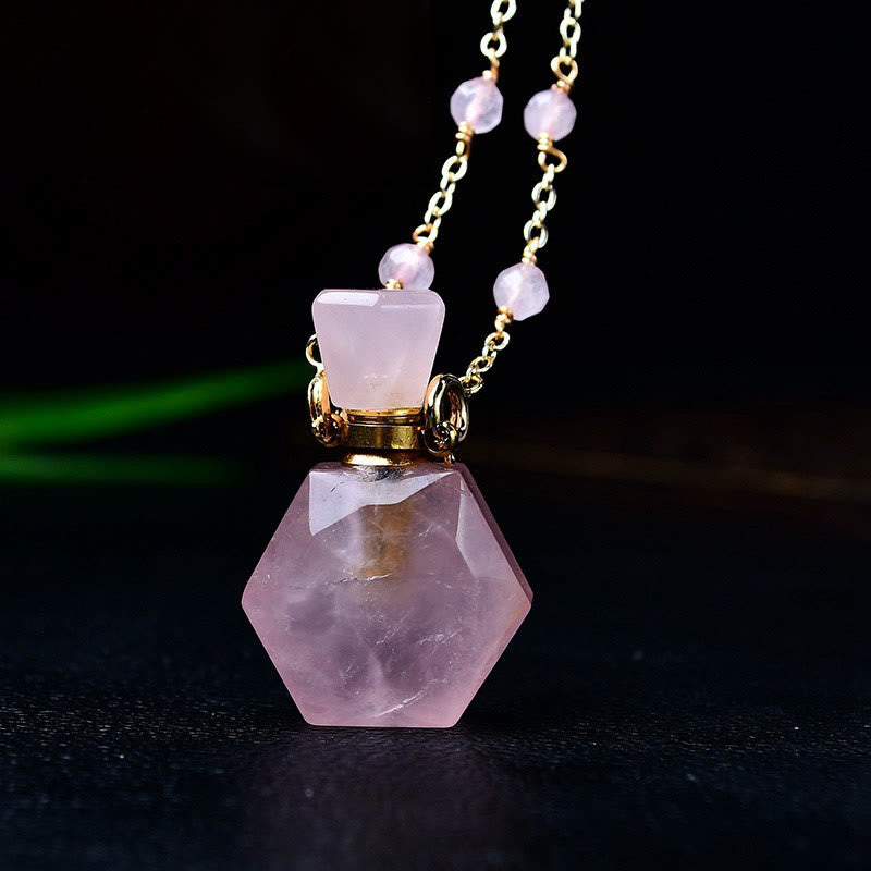 Collar con difusor de aceites esenciales de piedra natural Olivenorma