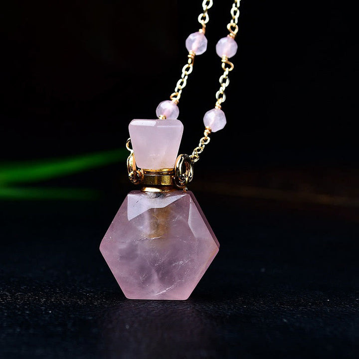 Collar con difusor de aceites esenciales de piedra natural Olivenorma