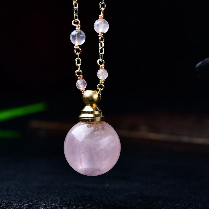Collar con difusor de aceites esenciales de piedra natural Olivenorma