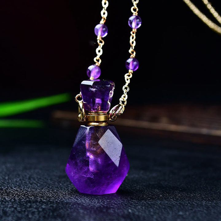 Collar con difusor de aceites esenciales de piedra natural Olivenorma