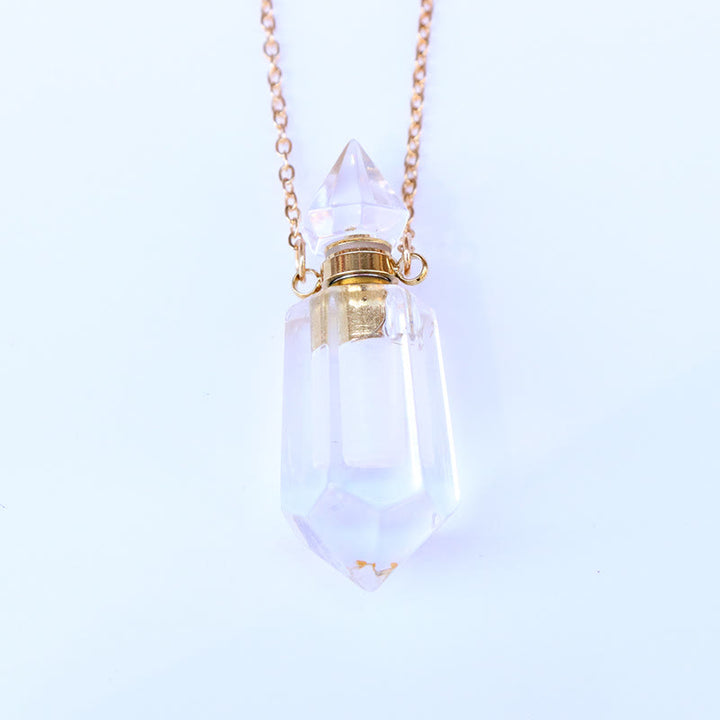 Collar con difusor de aceites esenciales Olivenorma con forma de péndulo