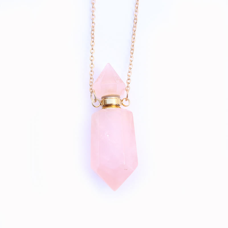 Collar con difusor de aceites esenciales Olivenorma con forma de péndulo