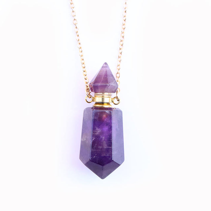 Collar con difusor de aceites esenciales Olivenorma con forma de péndulo