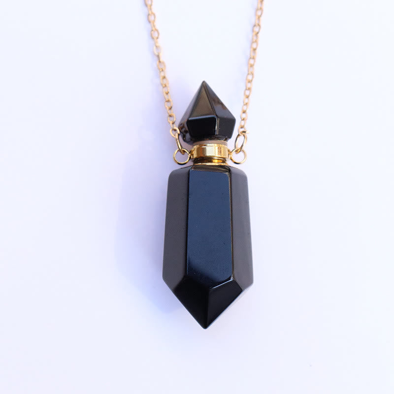 Collar con difusor de aceites esenciales Olivenorma con forma de péndulo