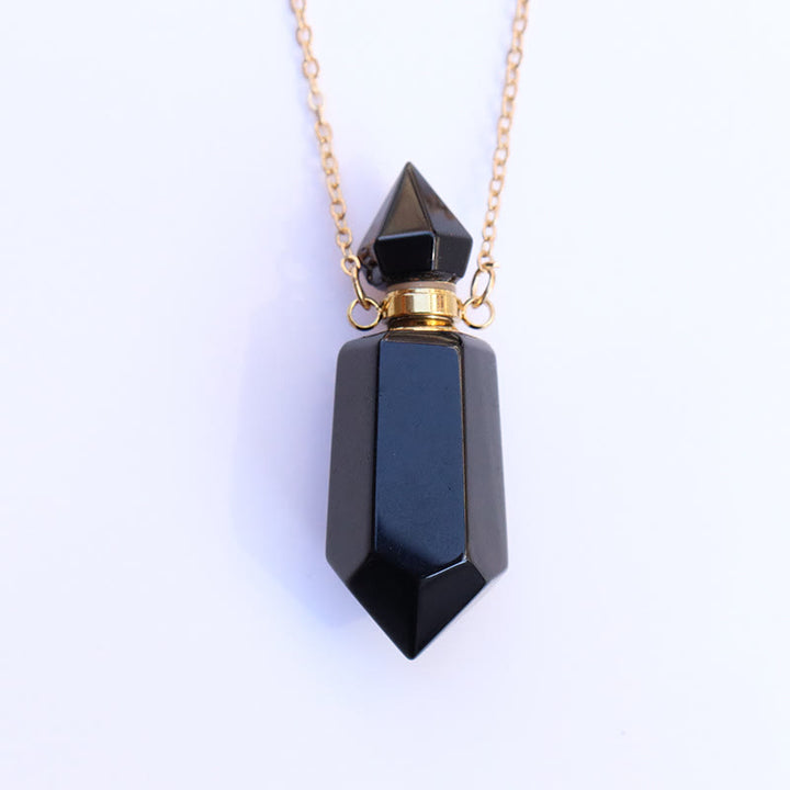 Collar con difusor de aceites esenciales Olivenorma con forma de péndulo