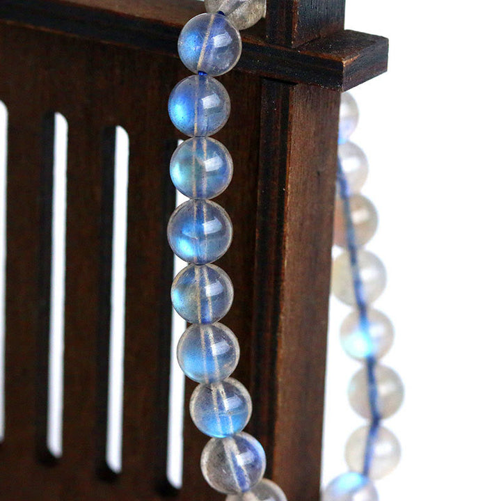 Pulsera de cuentas de labradorita natural Olivenorma 4-7A