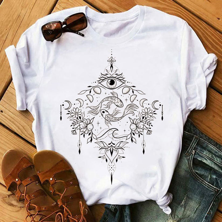 Camisetas inspiradoras de poliéster del Árbol de la Vida de Olivenorma
