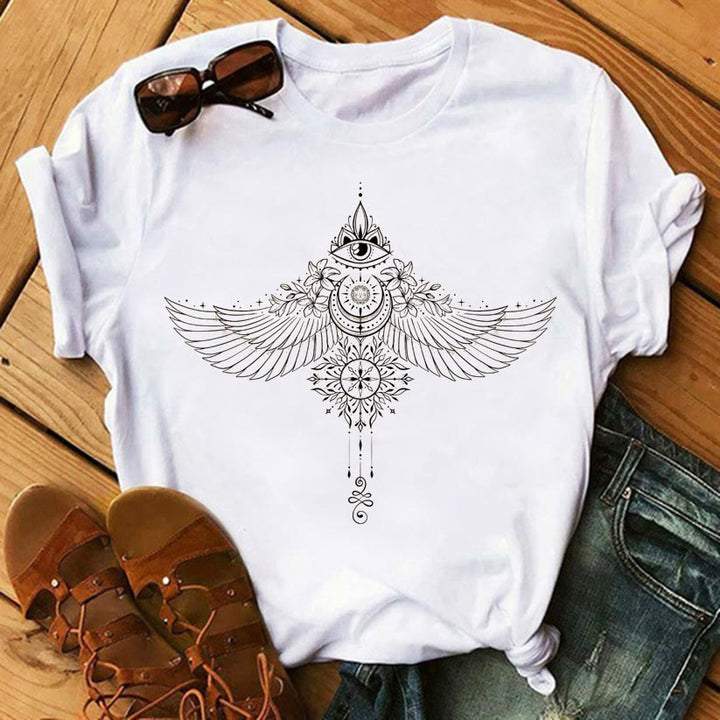 Camisetas inspiradoras de poliéster del Árbol de la Vida de Olivenorma