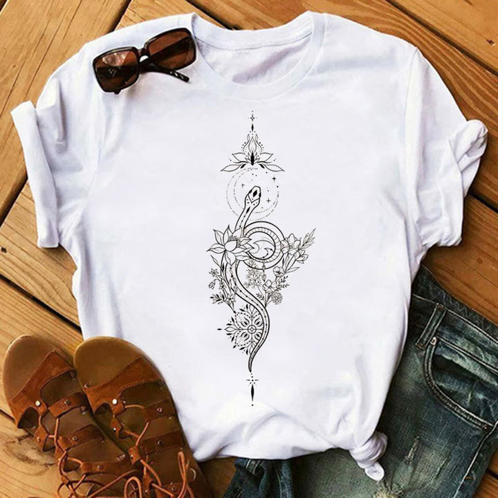 Camisetas inspiradoras de poliéster del Árbol de la Vida de Olivenorma