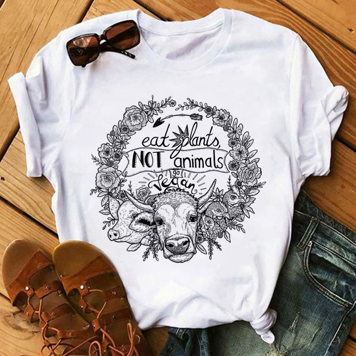 Camisetas de algodón inspiradoras con estampado del Tarot de Olivenorma