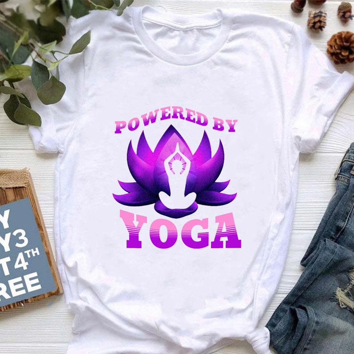 Camiseta con estampado OM de Buda y el mal de ojo de meditación de Olivenorma