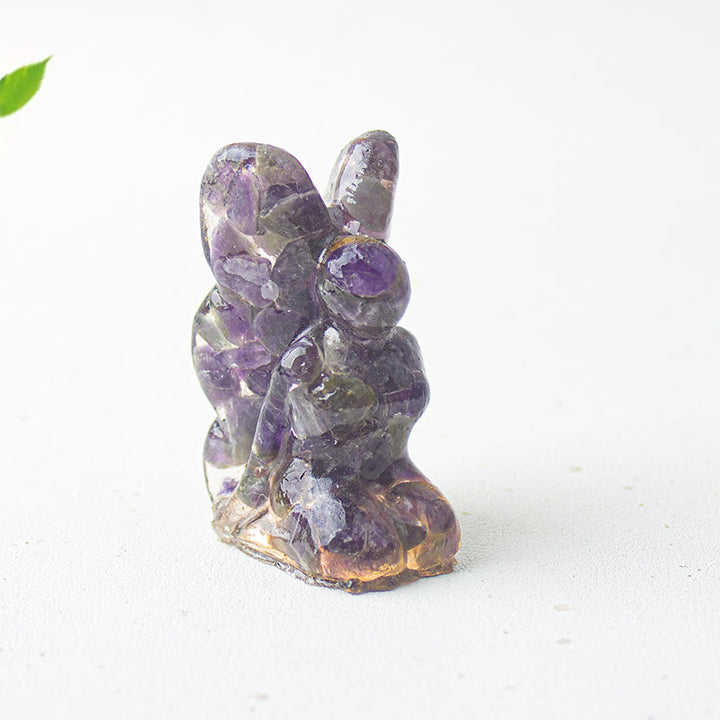 Decoración de piedras preciosas con forma de mariposa y hada de cristal epoxi Olivenorma