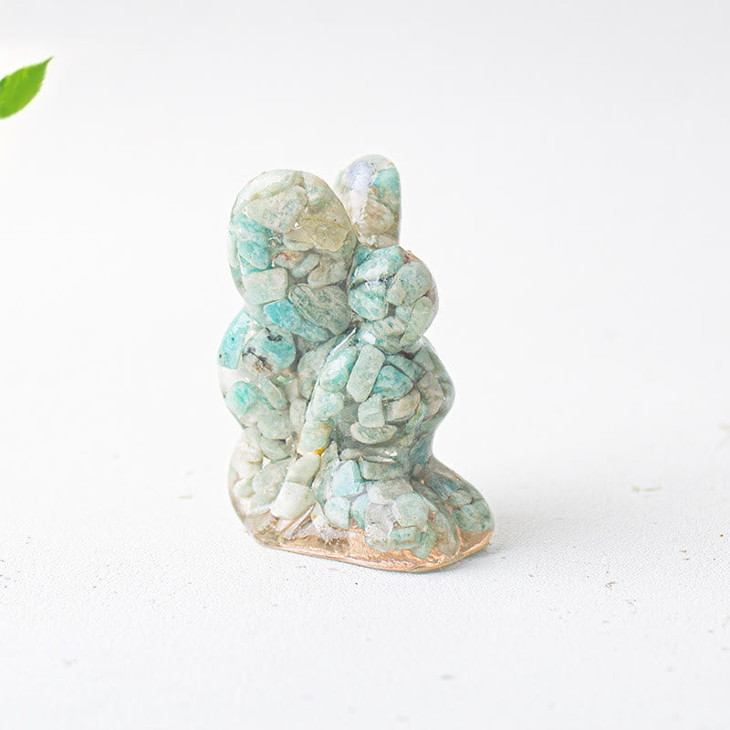 Decoración de piedras preciosas con forma de mariposa y hada de cristal epoxi Olivenorma
