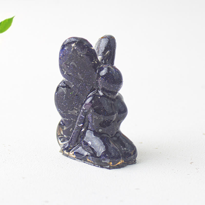 Decoración de piedras preciosas con forma de mariposa y hada de cristal epoxi Olivenorma