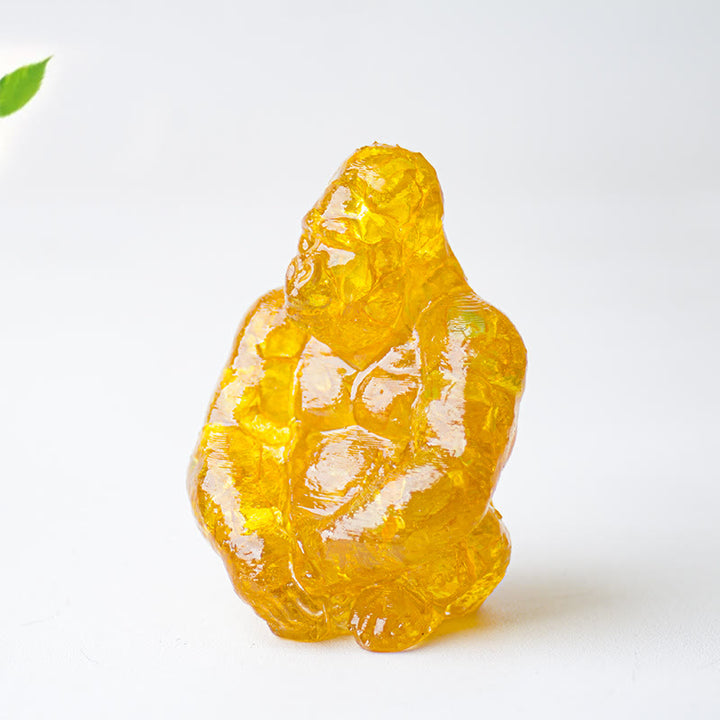 Decoración con piedras preciosas de gorila epoxi de cristal Olivenorma