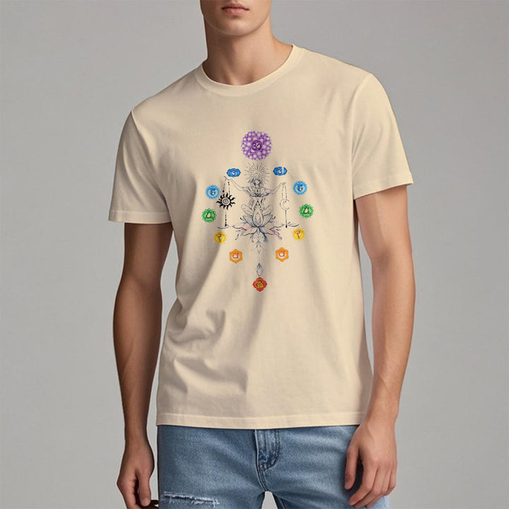 Camiseta Olivenorma con energía de chakras enraizados