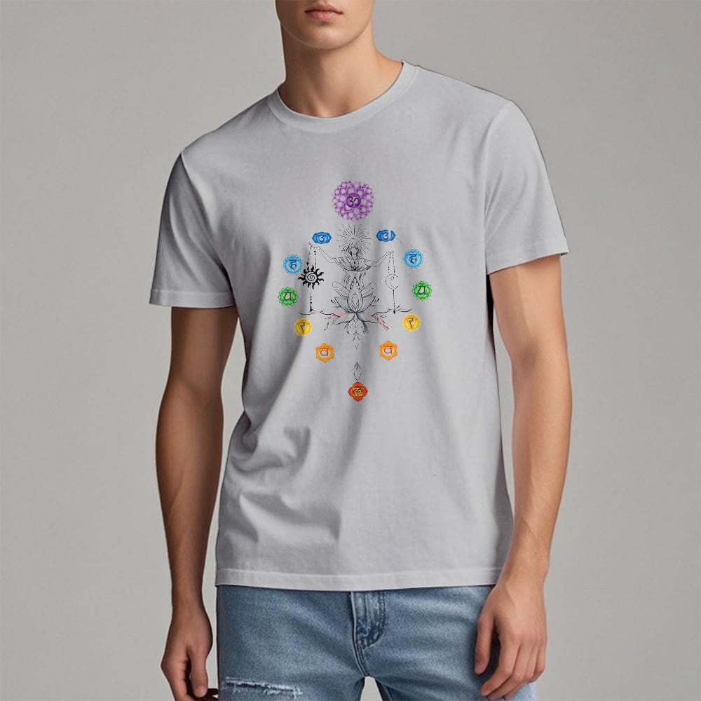 Camiseta Olivenorma con energía de chakras enraizados