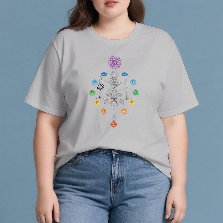 Camiseta Olivenorma con energía de chakras enraizados