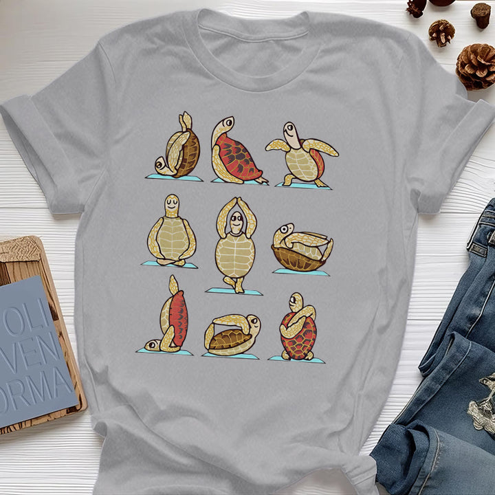 Camiseta de yoga Olivenorma Turtle