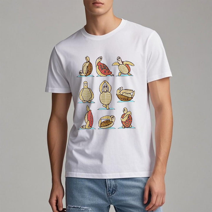 Camiseta de yoga Olivenorma Turtle