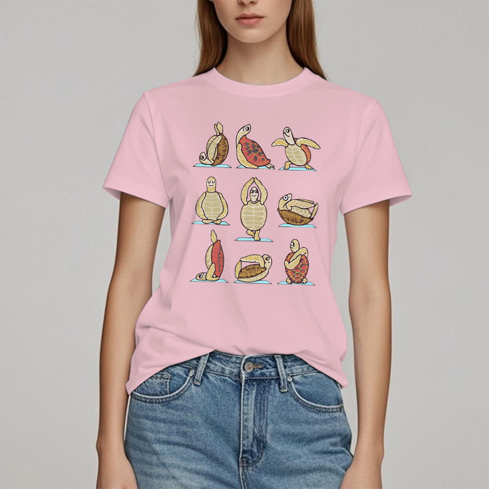 Camiseta de yoga Olivenorma Turtle