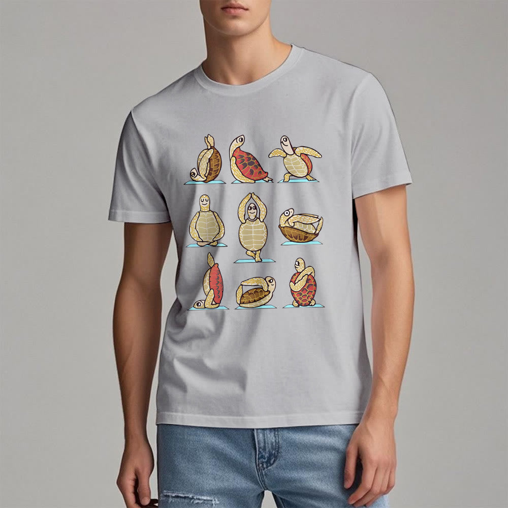 Camiseta de yoga Olivenorma Turtle