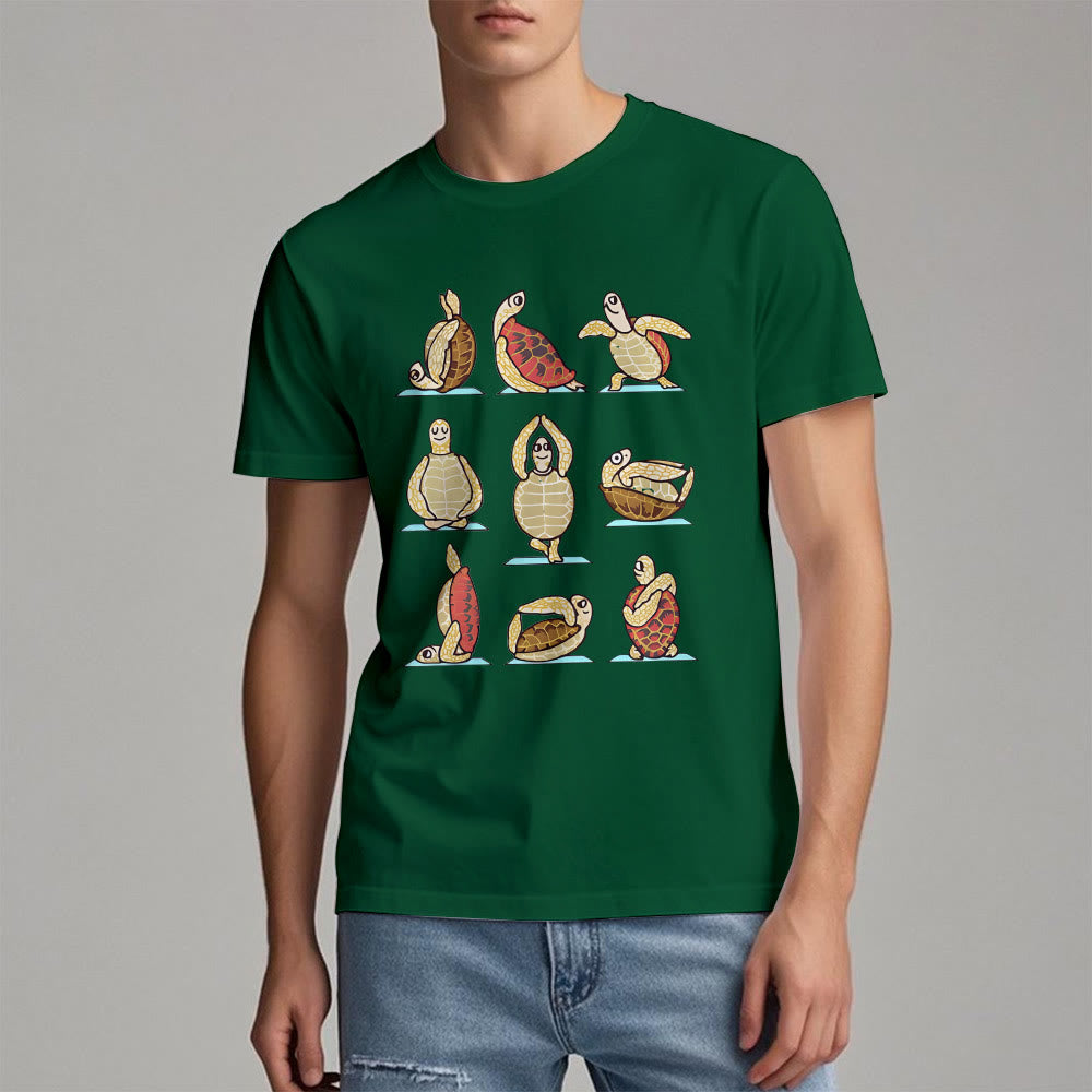 Camiseta de yoga Olivenorma Turtle