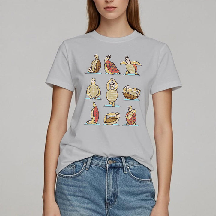 Camiseta de yoga Olivenorma Turtle