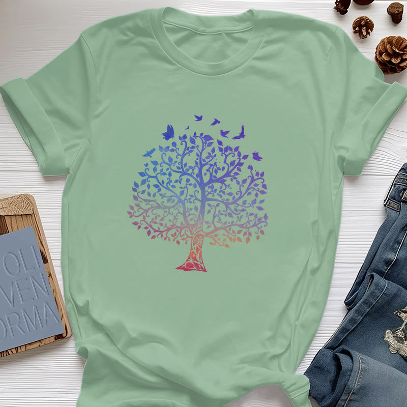 Camiseta con el logo de Olivenorma "Árbol de la Vida"