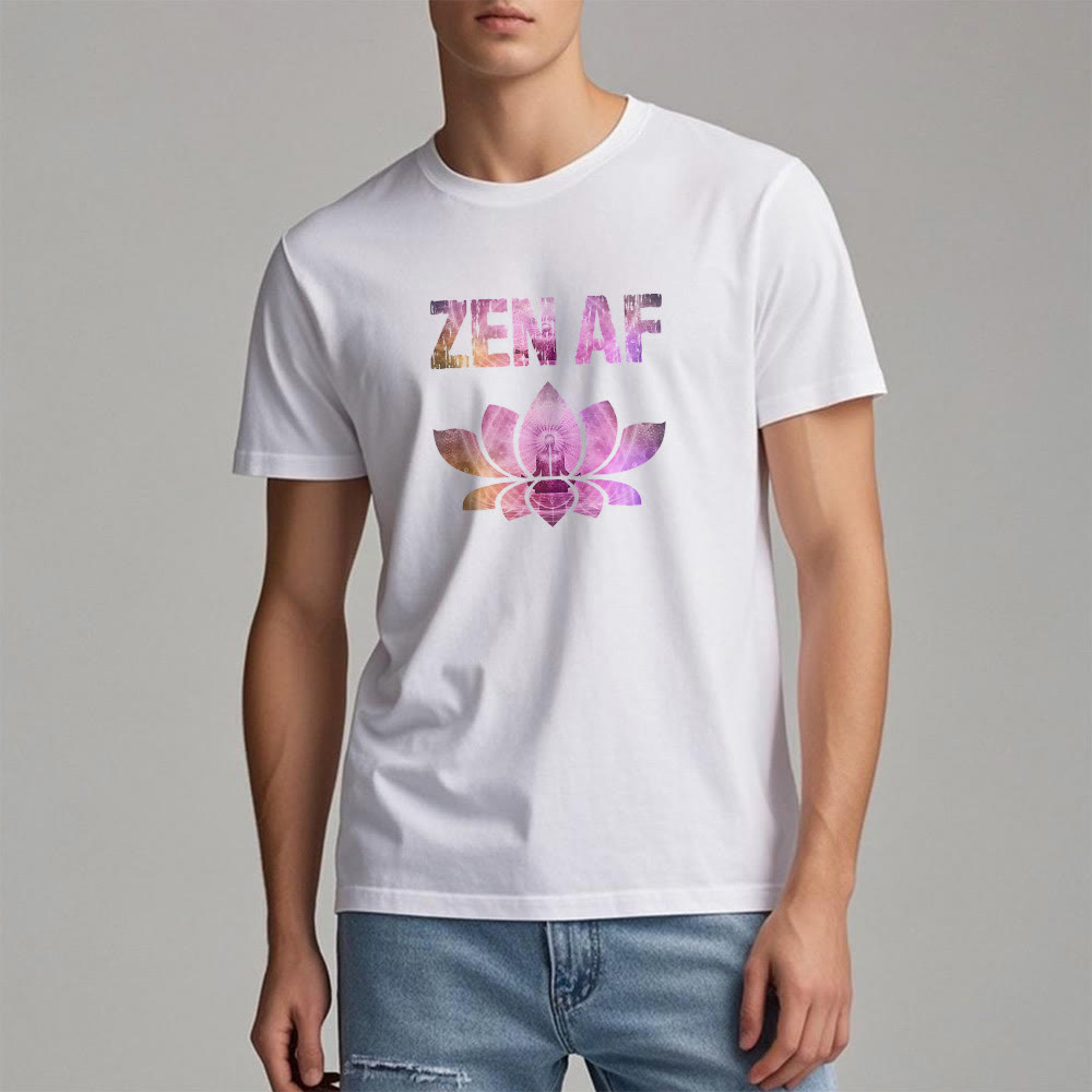 Olivenorma Zen AF Yoga Lotus Camiseta