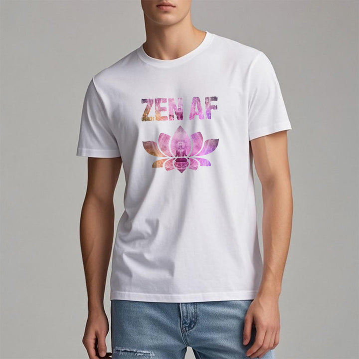 Olivenorma Zen AF Yoga Lotus Camiseta
