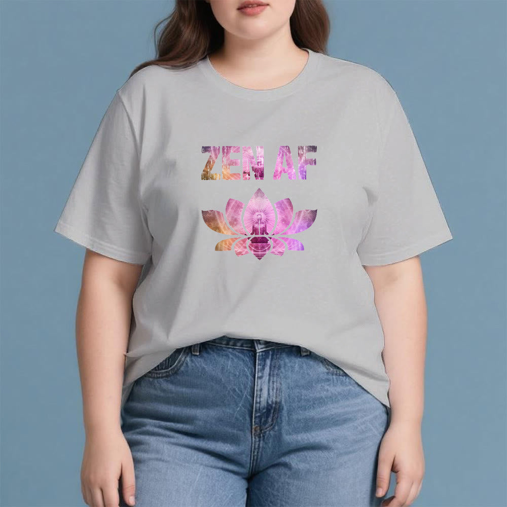 Olivenorma Zen AF Yoga Lotus Camiseta