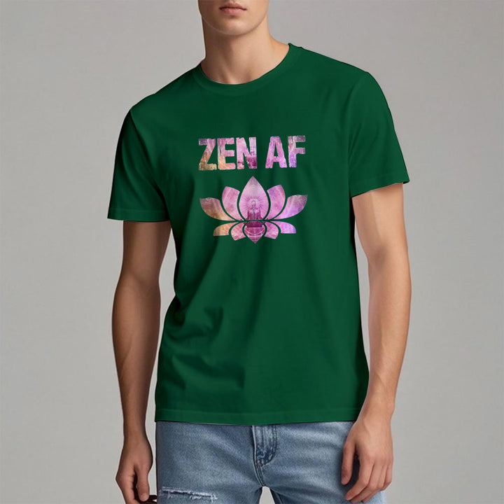 Olivenorma Zen AF Yoga Lotus Camiseta
